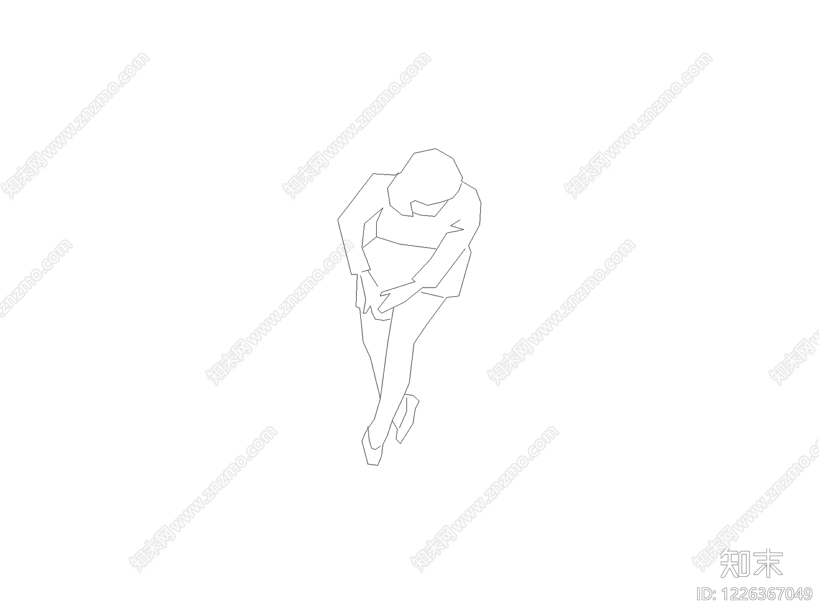 人物cad施工图下载【ID:1226367049】