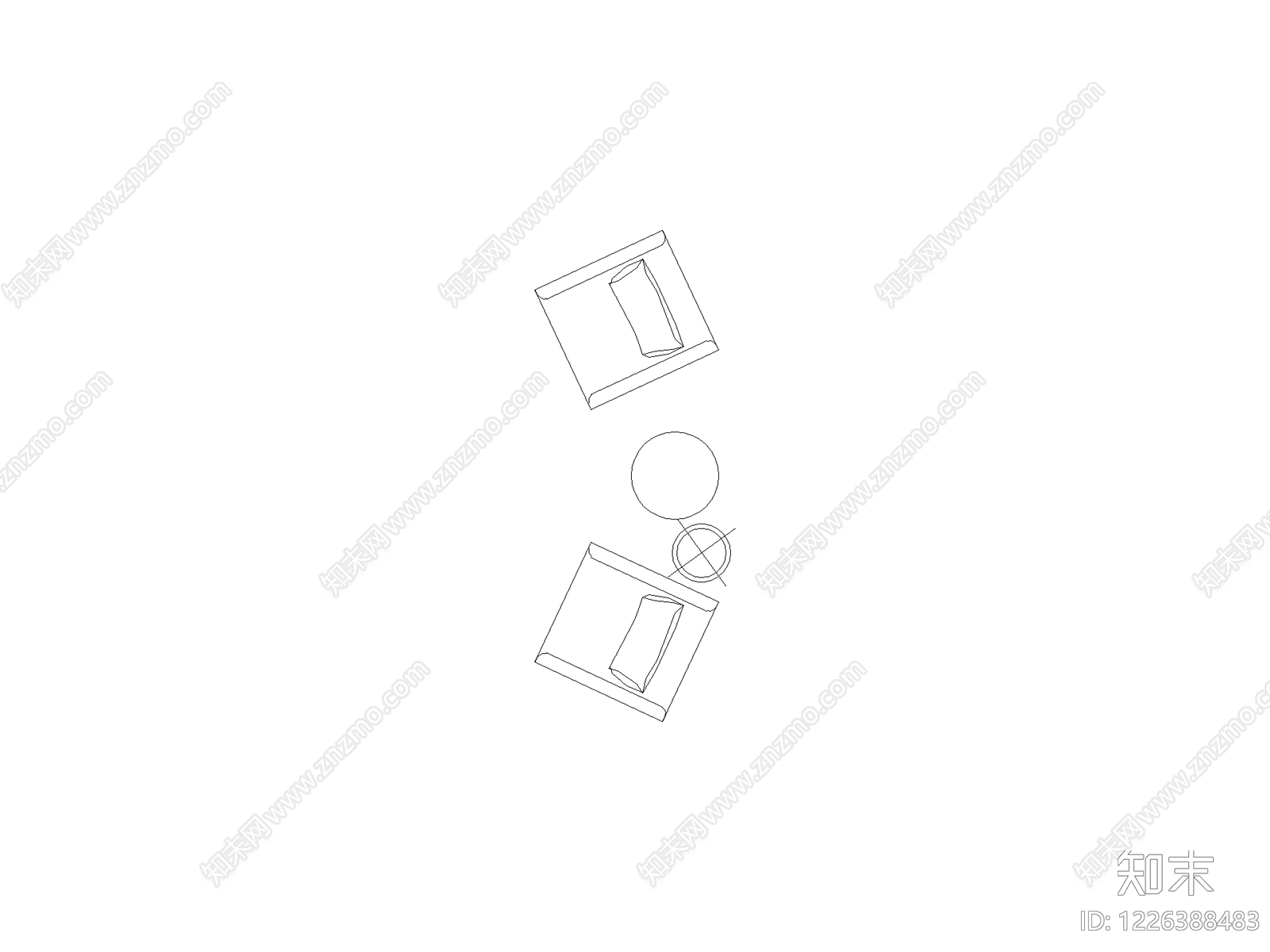 椅子CAD图纸