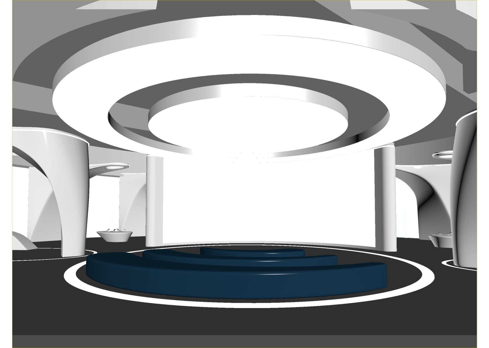 现代科技展厅3D模型下载【ID:1214730527】