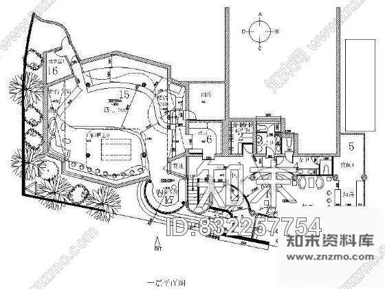 图块/节点某餐厅装修改造方案平面cad施工图下载【ID:832257754】