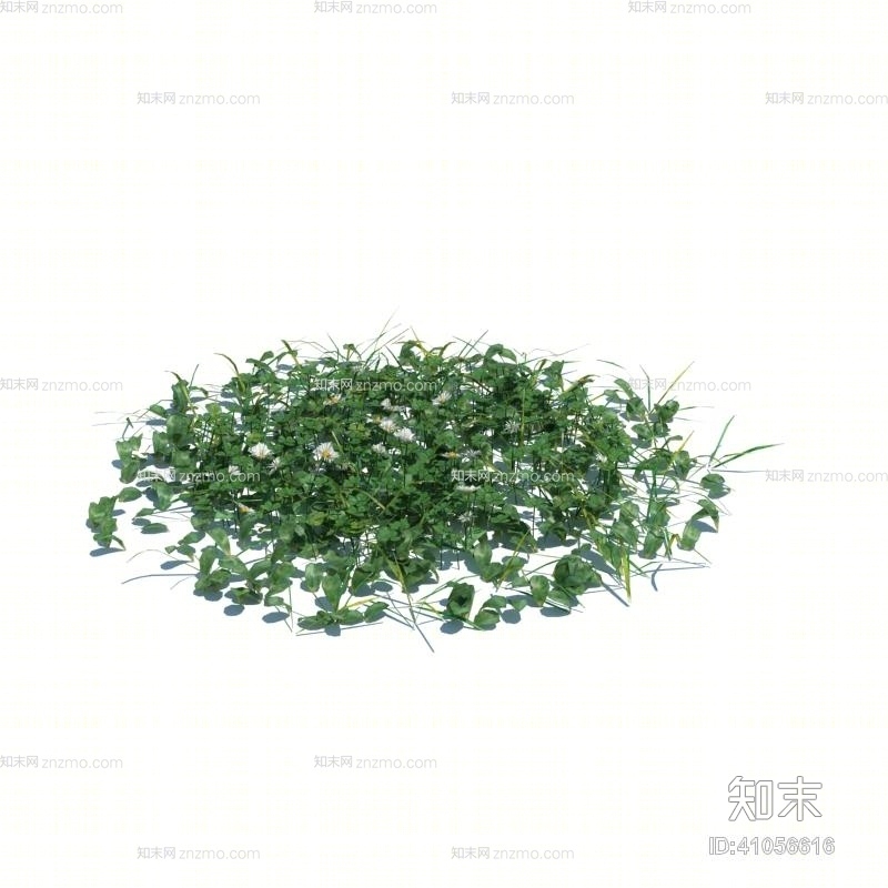 绿色草3D模型下载【ID:41056616】
