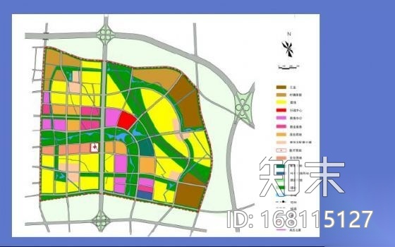 [宁波]某中心区概念性规划评价及核心区城市设计cad施工图下载【ID:168115127】