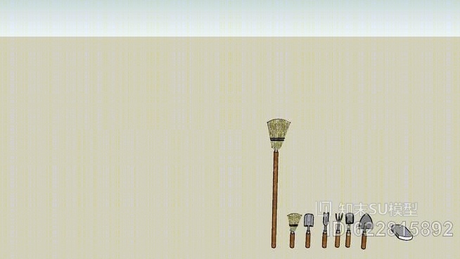 园艺工具SU模型下载【ID:622815892】