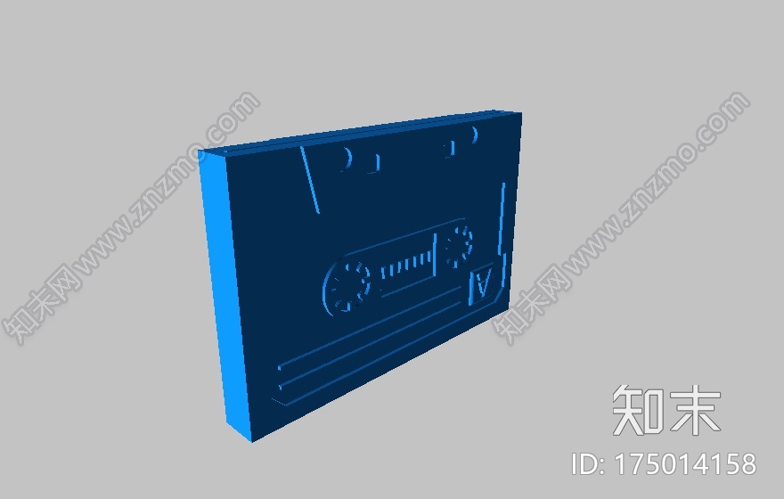 磁带盒子3d打印模型下载【ID:175014158】