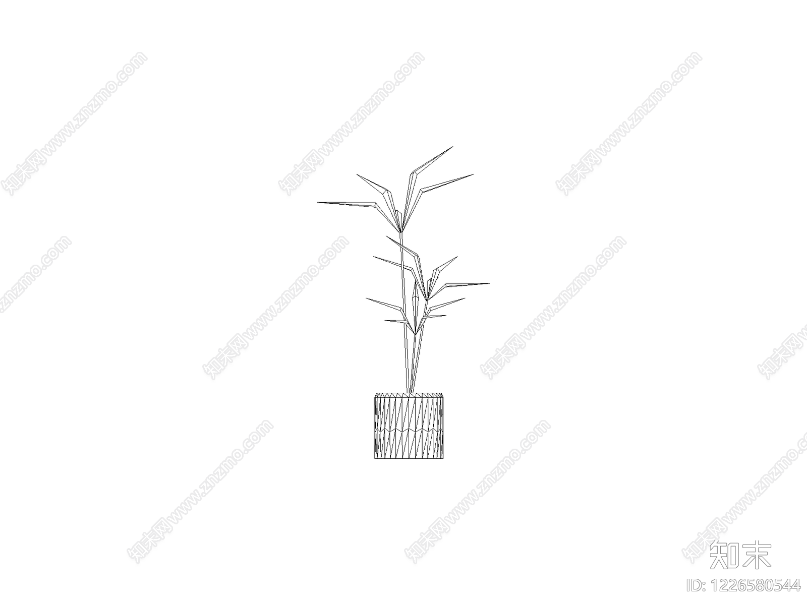 绿植cad施工图下载【ID:1226580544】