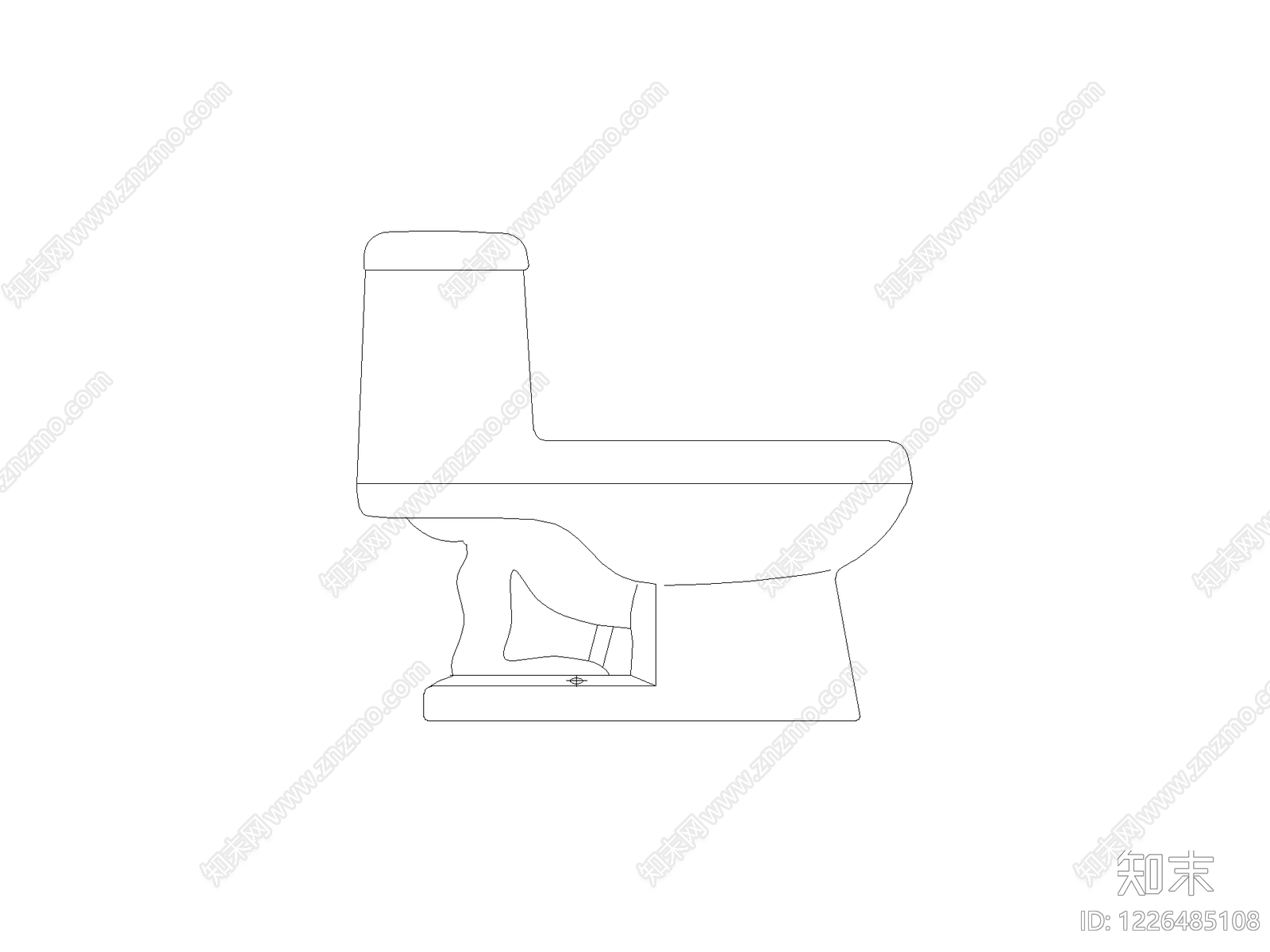 卫浴设施cad施工图下载【ID:1226485108】