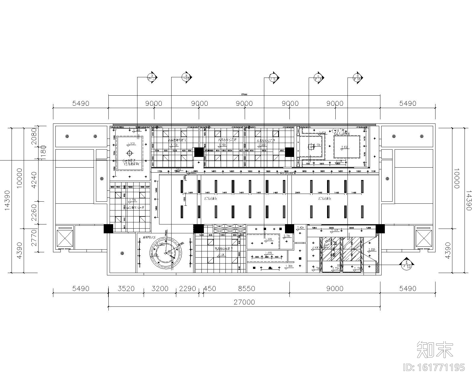 某房地产公司办公室装饰工程全套施工图cad施工图下载【ID:161771195】