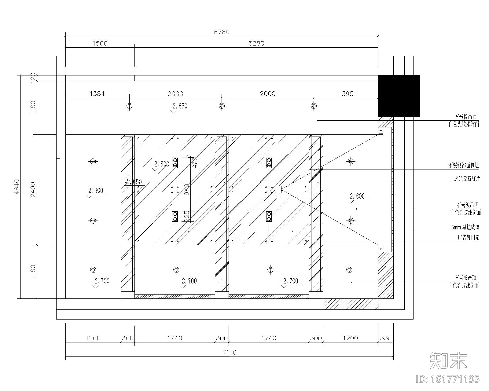 某房地产公司办公室装饰工程全套施工图cad施工图下载【ID:161771195】
