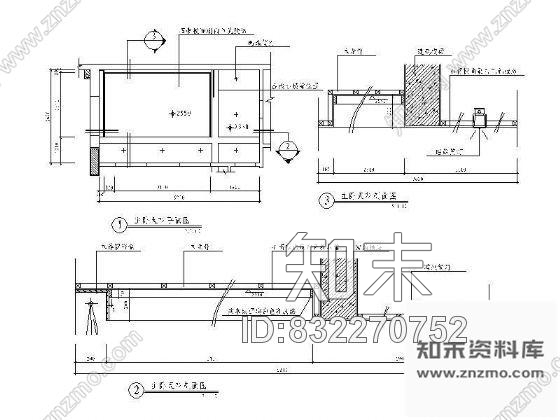 图块/节点主卧室天花详图cad施工图下载【ID:832270752】