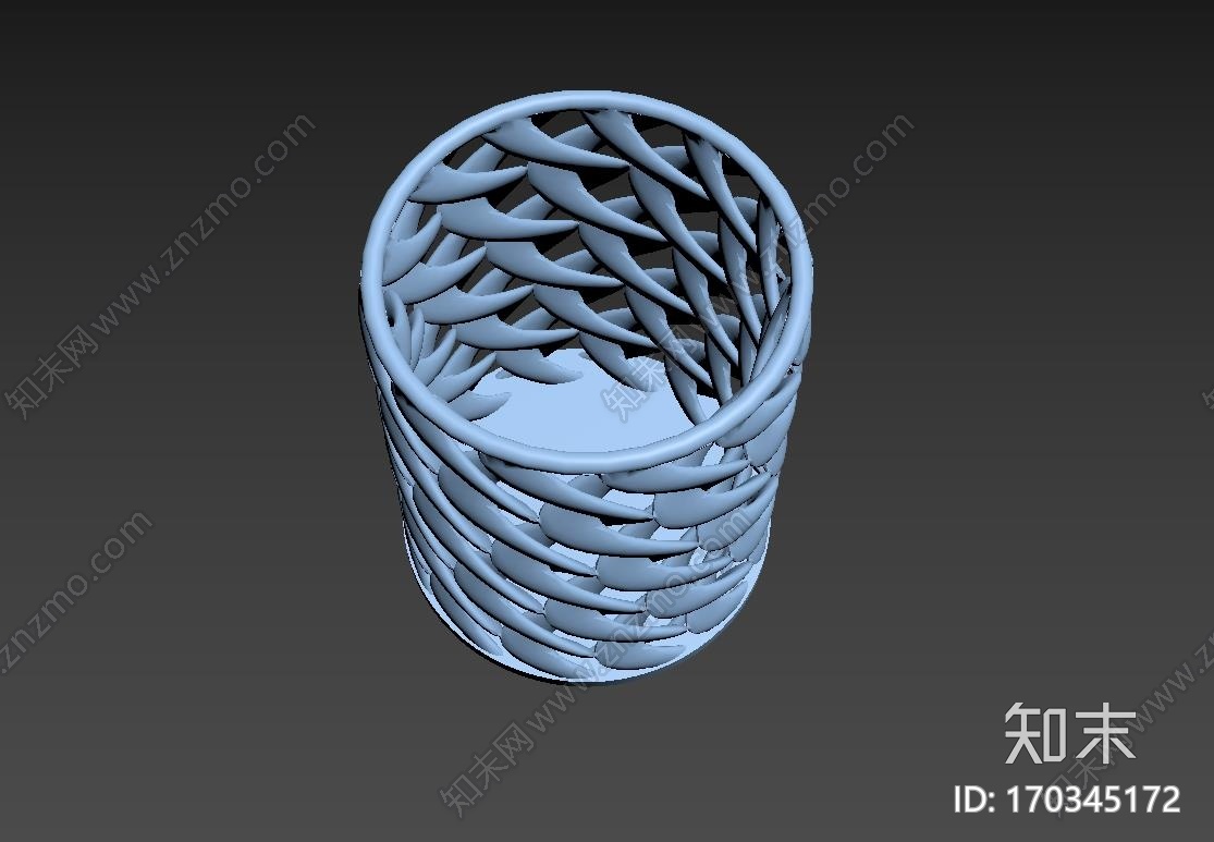 笔筒23d打印模型下载【ID:170345172】