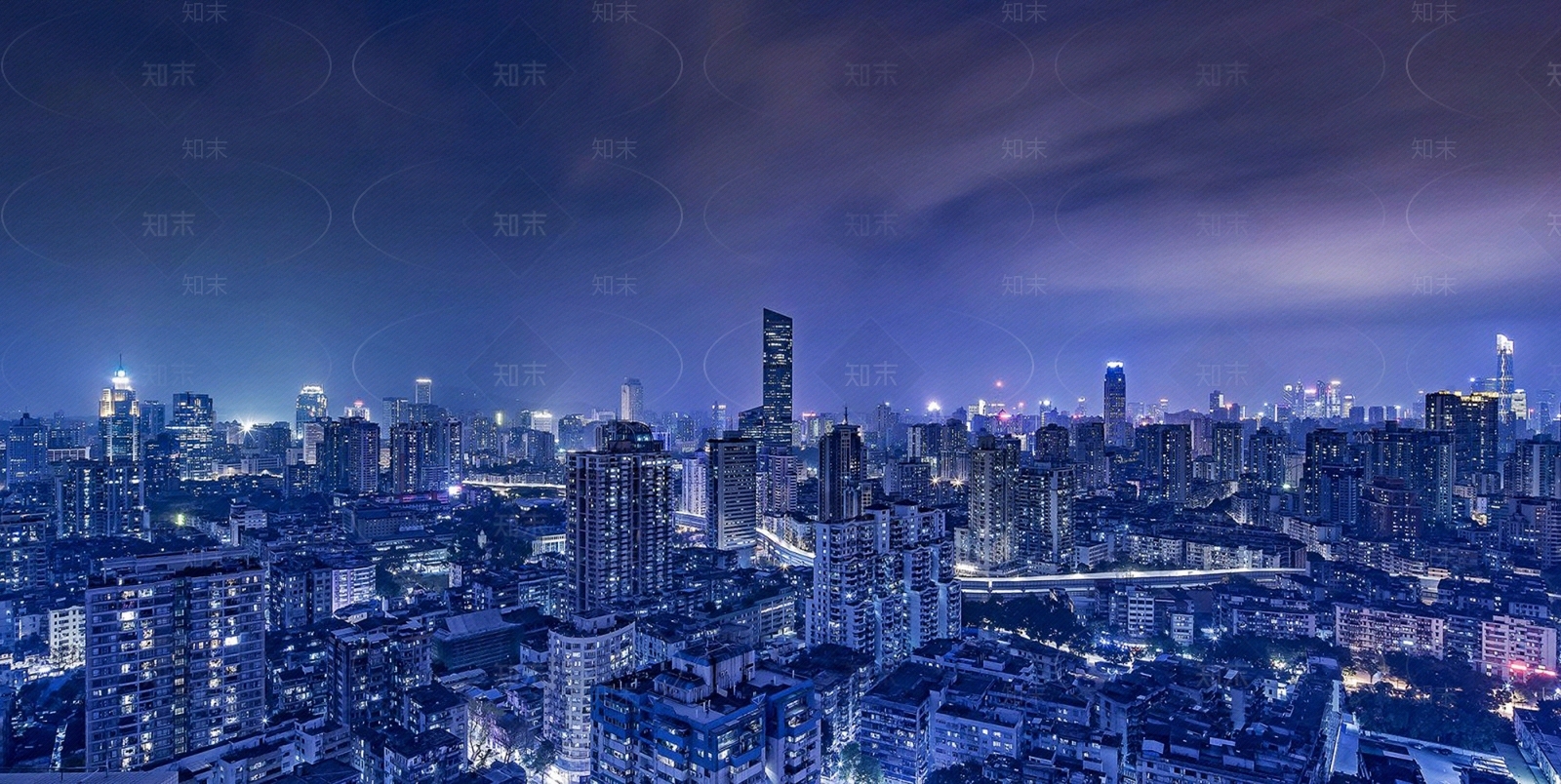 城市夜景贴图下载【ID:278203109】