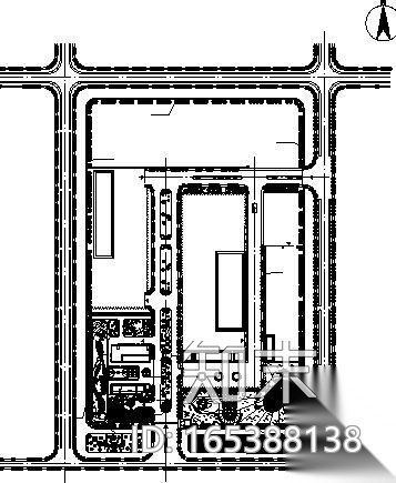 某工厂周边环境景观设计总平面施工图下载【ID:165388138】