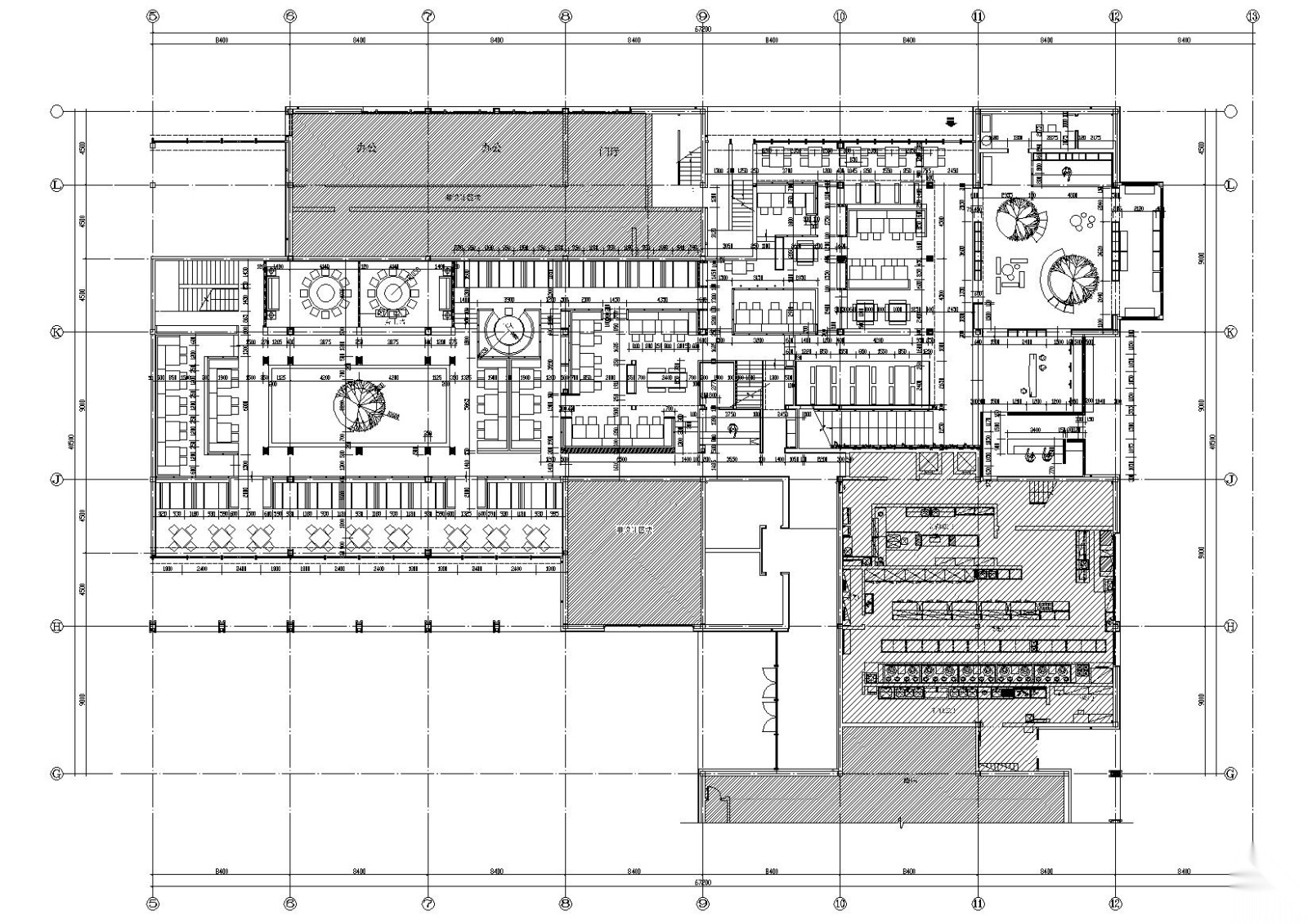 [浙江]西溪天堂外婆家餐厅效果图+实景图施工图下载【ID:160707190】