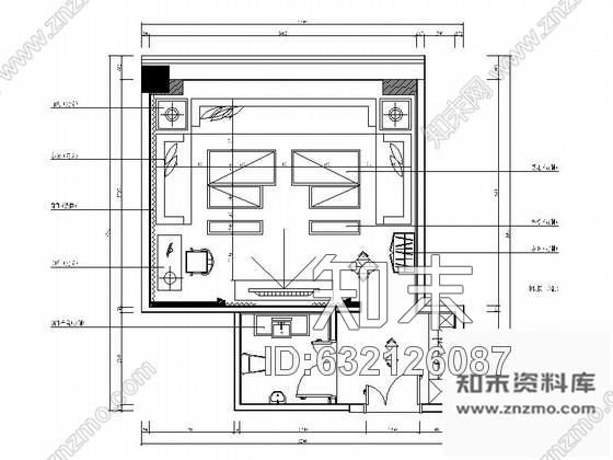 施工图北京国际高档KTV包厢室内设计施工图cad施工图下载【ID:632126087】