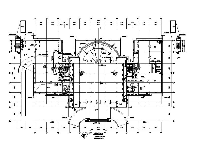 [福建]三层欧式风格风情俱乐部会所建筑施工图cad施工图下载【ID:166083113】