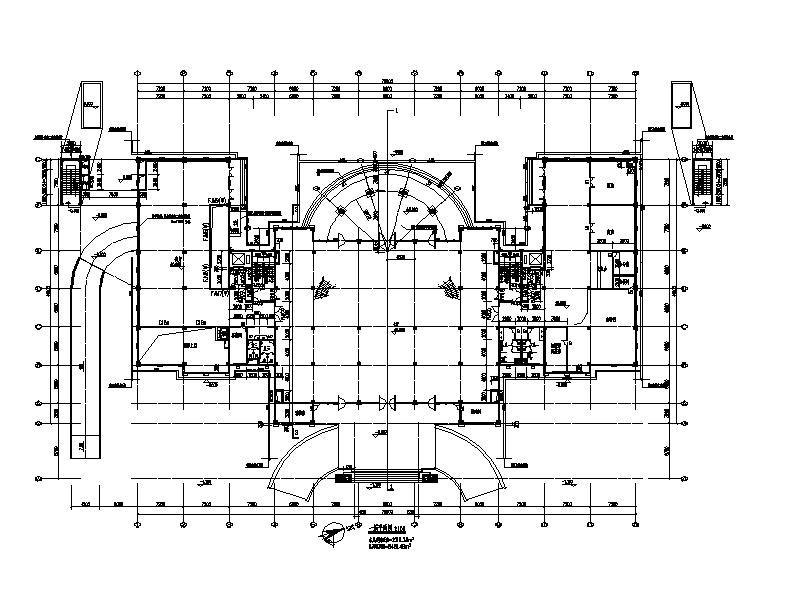 [福建]三层欧式风格风情俱乐部会所建筑施工图cad施工图下载【ID:151658135】