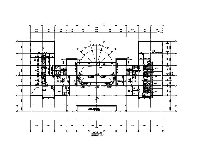 [福建]三层欧式风格风情俱乐部会所建筑施工图cad施工图下载【ID:166083113】