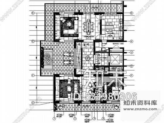 施工图西安旅游度假区花园式洋房四种风格两层别墅室内装修施工图含方案施工图下载【ID:531980306】