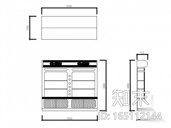 某汽车展示厅装修方案cad施工图下载【ID:165112144】