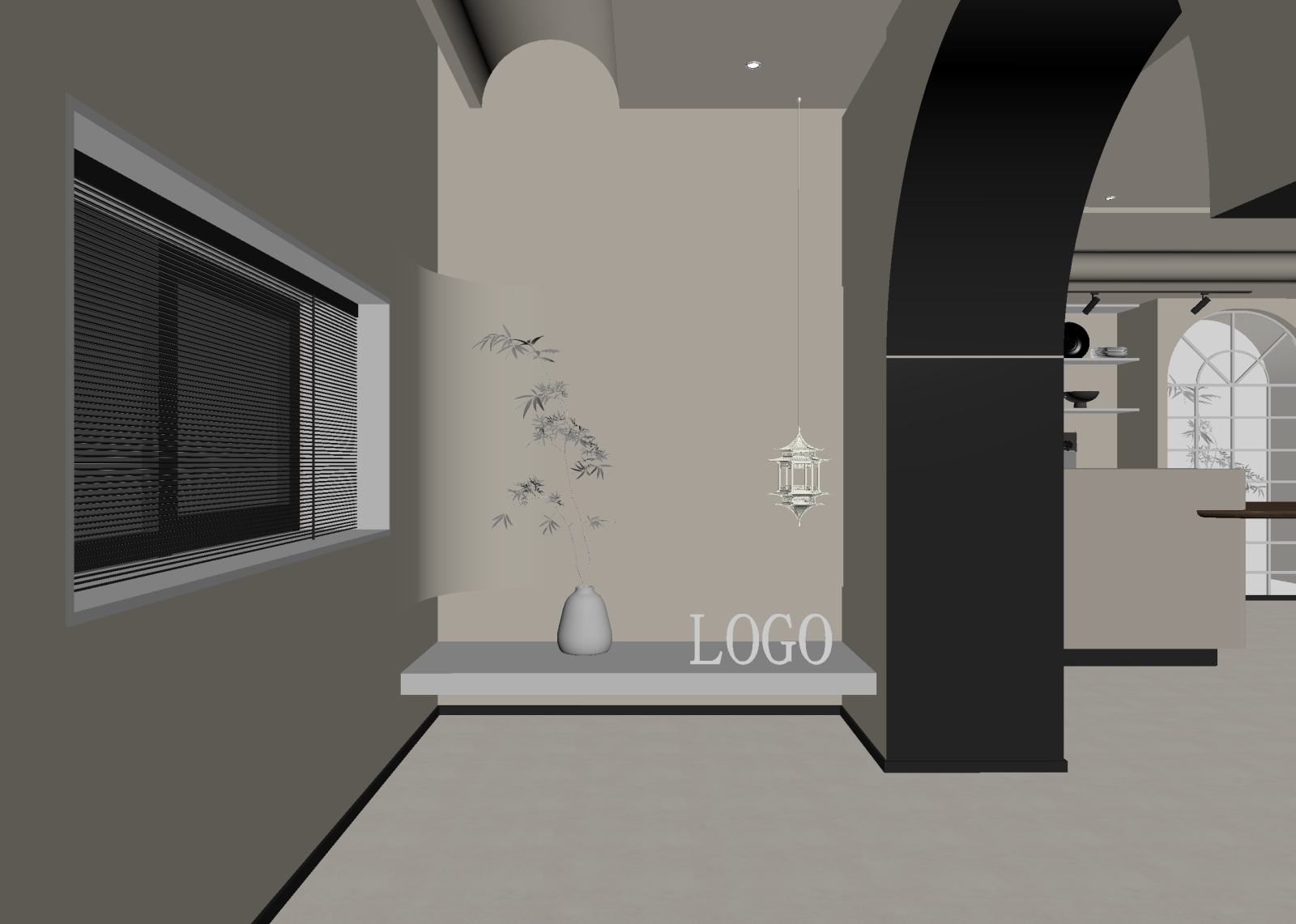 现代售楼处3D模型下载【ID:1214436078】