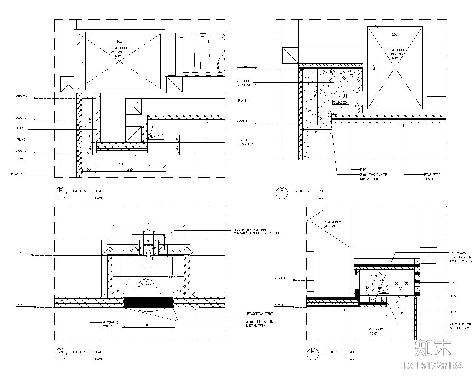 [上海]恒隆广场法国奢侈品牌Moncler店面施工图+实景图cad施工图下载【ID:161728134】