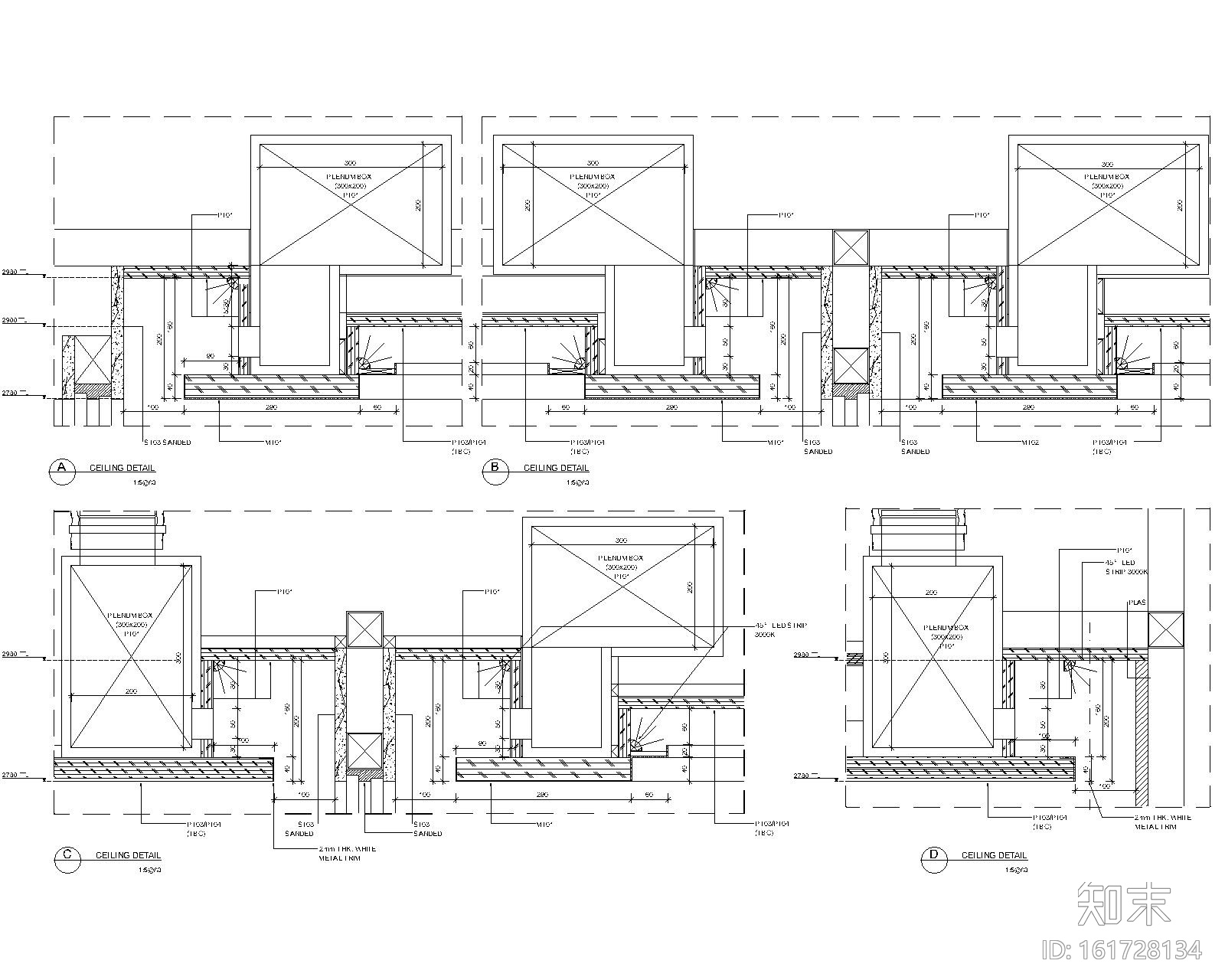 [上海]恒隆广场法国奢侈品牌Moncler店面施工图+实景图cad施工图下载【ID:161728134】