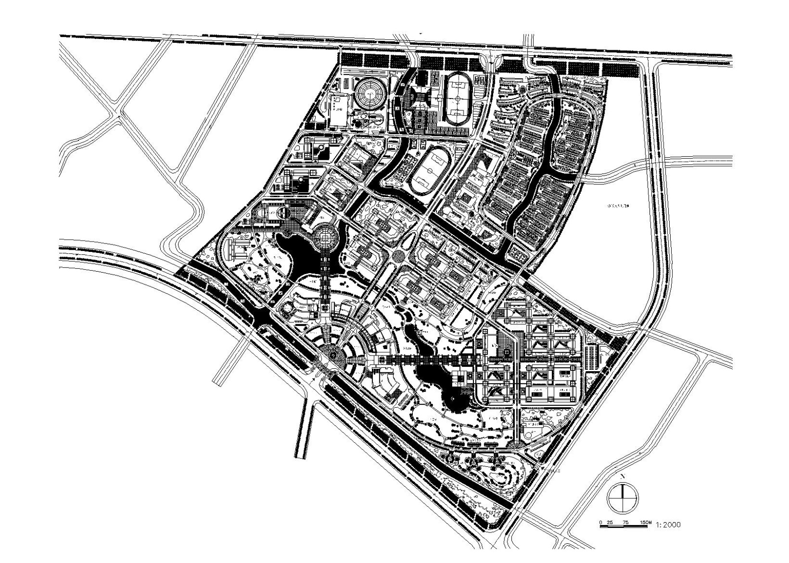 [上海]同济大学汽车学院规划及建筑设计方案文本施工图下载【ID:151725134】