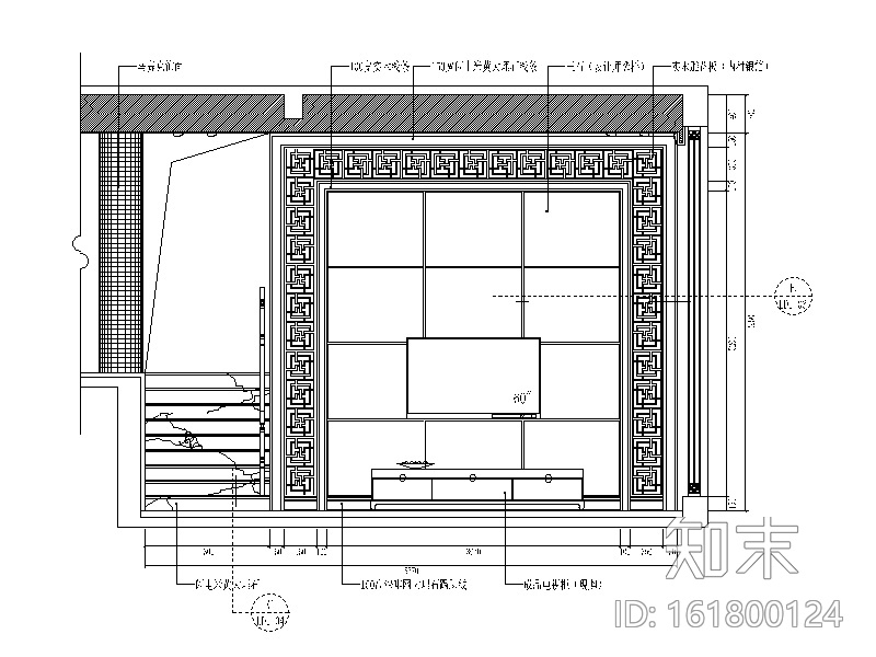 [重庆]中式风格别墅设计CAD施工图（含效果图）cad施工图下载【ID:161800124】