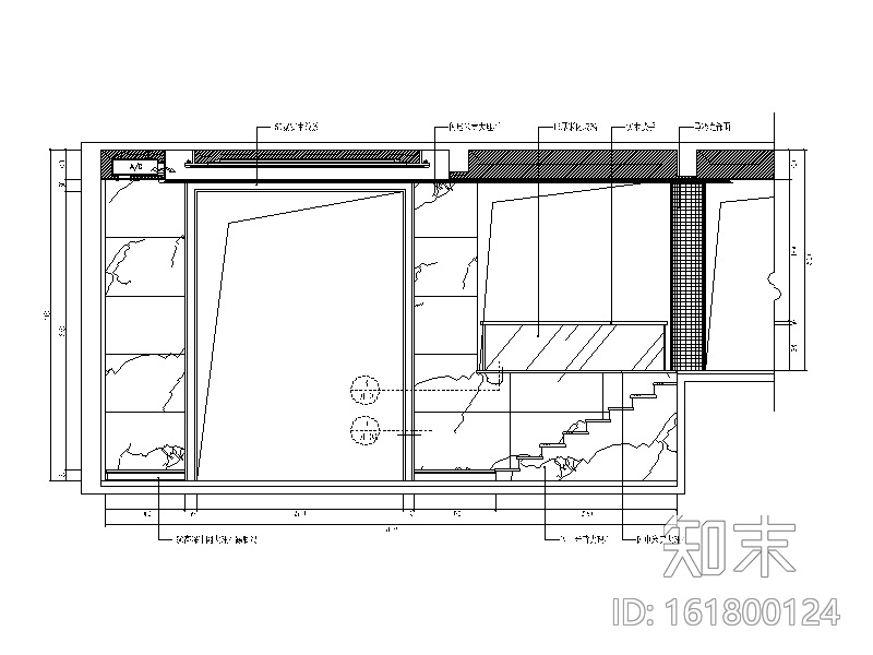 [重庆]中式风格别墅设计CAD施工图（含效果图）cad施工图下载【ID:161800124】