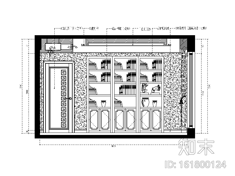 [重庆]中式风格别墅设计CAD施工图（含效果图）cad施工图下载【ID:161800124】