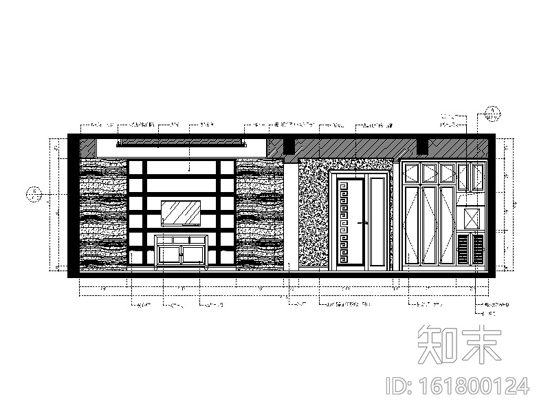 [重庆]中式风格别墅设计CAD施工图（含效果图）cad施工图下载【ID:161800124】