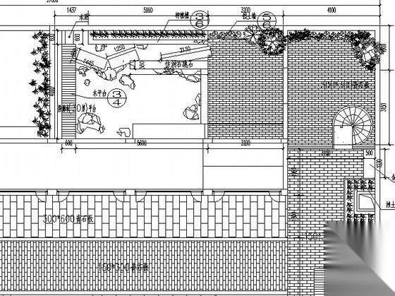 某商业楼屋顶绿化工程施工图施工图下载【ID:161016162】