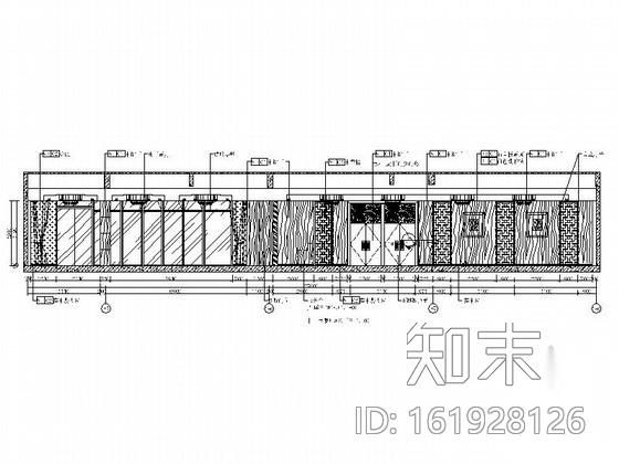 [青岛]五星级酒店新中式中西餐厅装修施工图（含效果）cad施工图下载【ID:161928126】