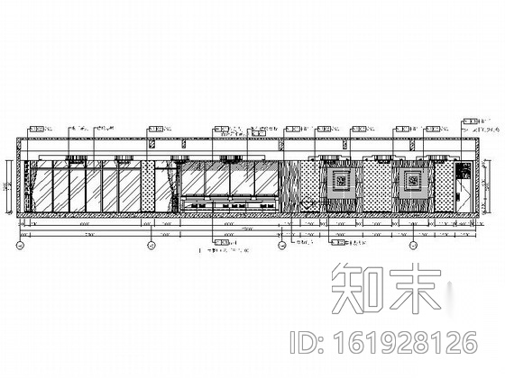 [青岛]五星级酒店新中式中西餐厅装修施工图（含效果）cad施工图下载【ID:161928126】