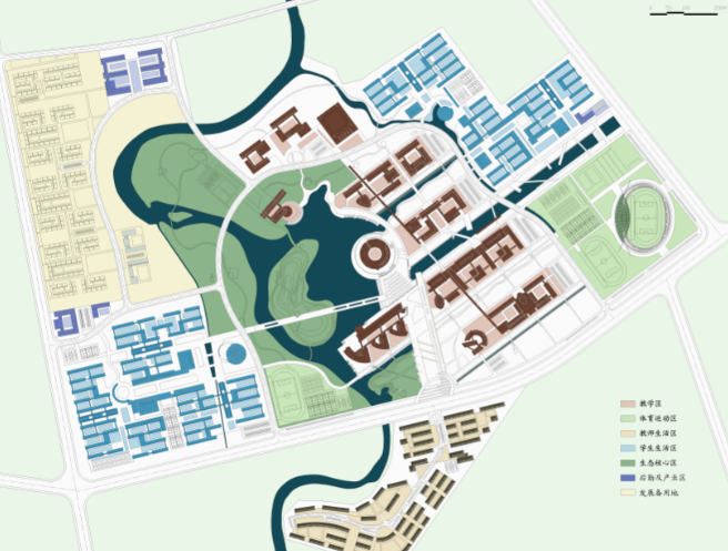 四川大学双流新校区规划方案文本（CAD+PSD+JPG）施工图下载【ID:160580130】