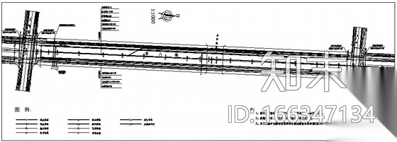 某市政道路工程管线综合图纸cad施工图下载【ID:166347134】