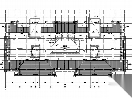 [北京]双拼别墅及小高层住宅建筑施工图（知名设计院）cad施工图下载【ID:165395160】