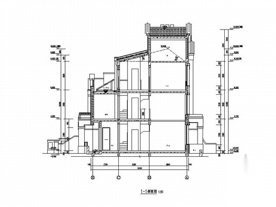 [北京]双拼别墅及小高层住宅建筑施工图（知名设计院）cad施工图下载【ID:165395160】