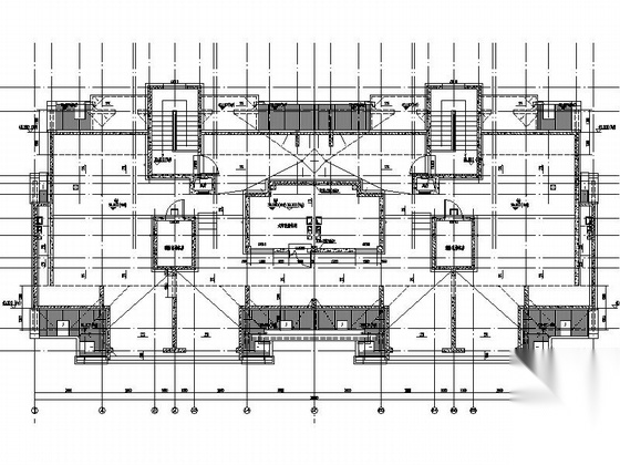 [北京]双拼别墅及小高层住宅建筑施工图（知名设计院）cad施工图下载【ID:165395160】