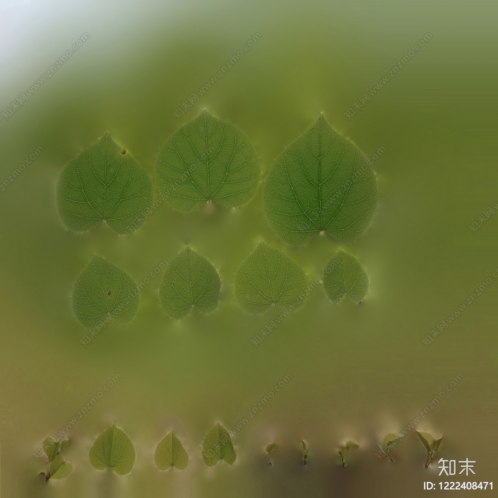绿植墙贴图下载【ID:1222408471】