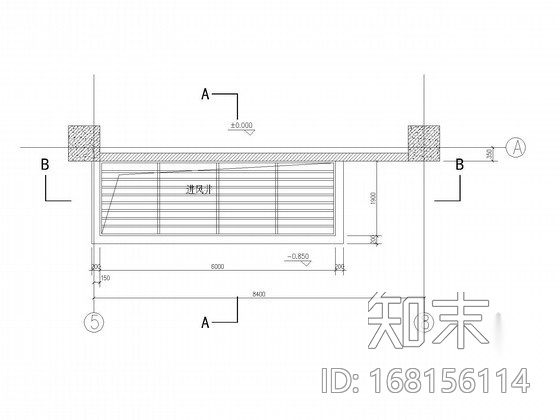 [江苏]21层现代风格酒店窗井大详图cad施工图下载【ID:168156114】