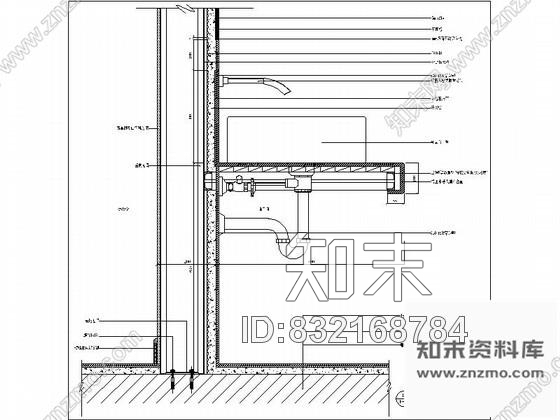 图块/节点洗手池详图cad施工图下载【ID:832168784】