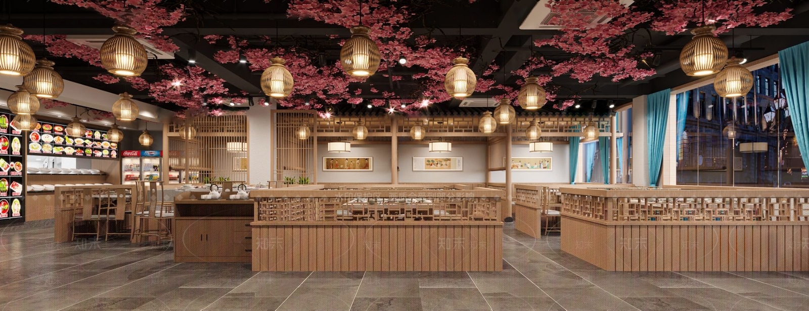中式火锅店3D模型下载【ID:1117098090】