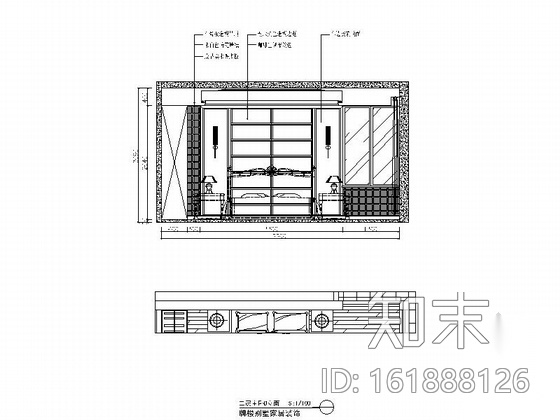 某自建牌楼别墅现代中式风格室内装修图（含效果）cad施工图下载【ID:161888126】