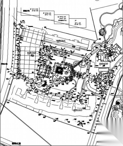 北京居住区环境景观施工图（含水电植配）施工图下载【ID:161092130】