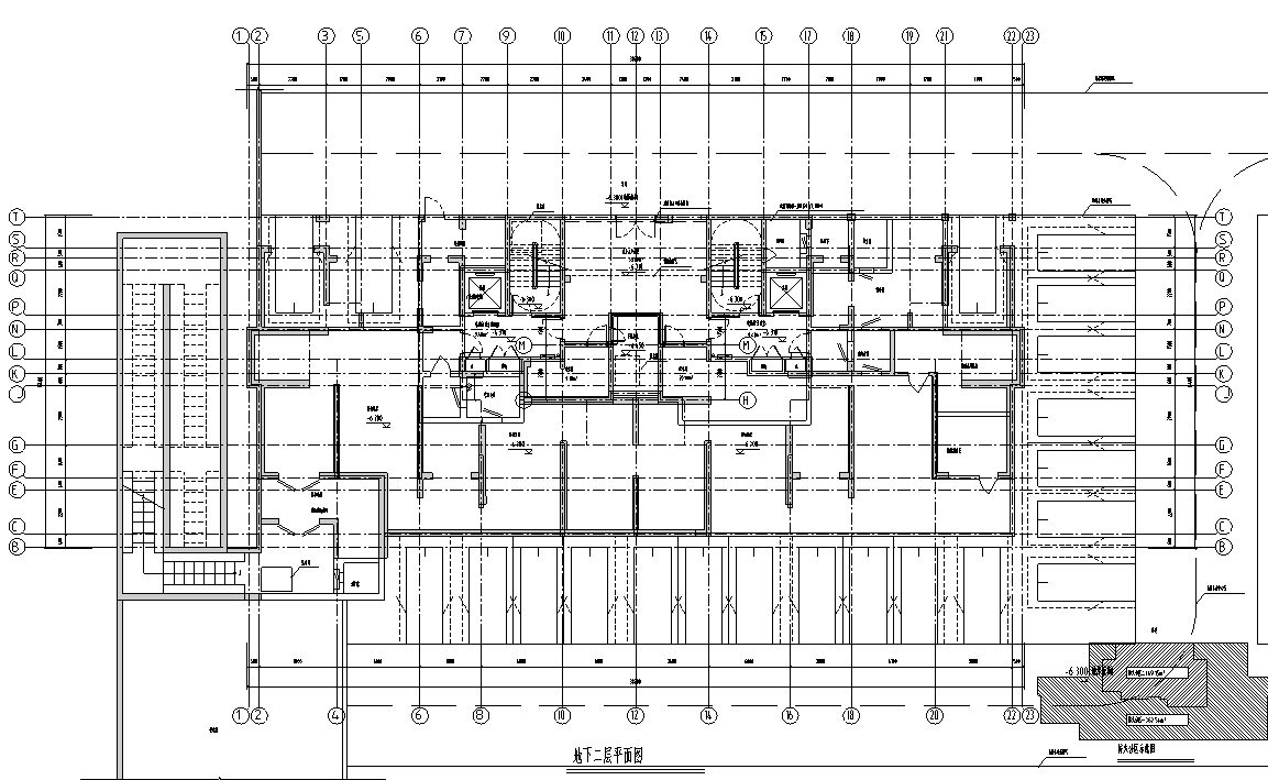 [上海]普陀区长风生态商务居住区建筑施工图设计（欧陆...cad施工图下载【ID:149860197】