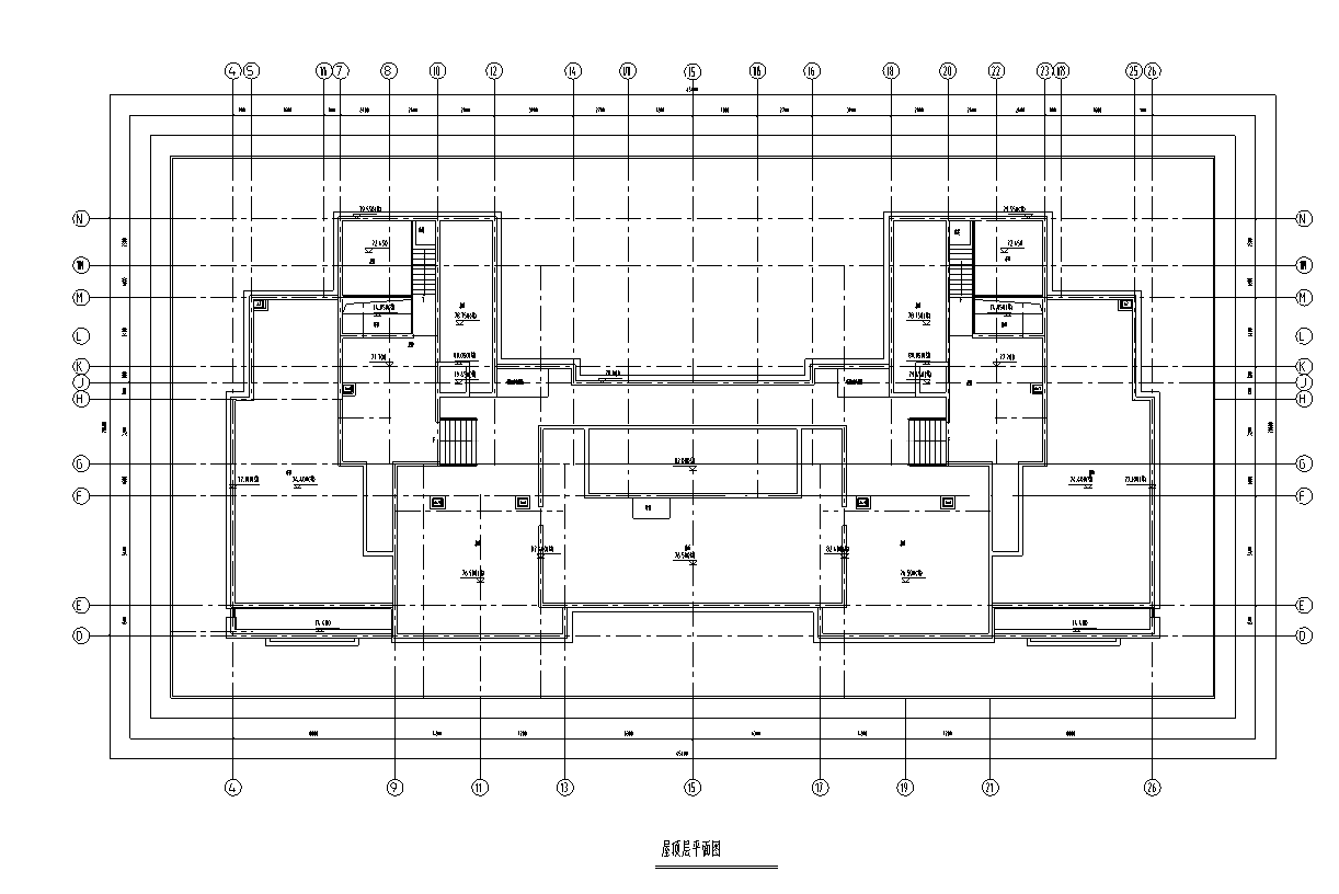 [上海]普陀区长风生态商务居住区建筑施工图设计（欧陆...cad施工图下载【ID:149860197】