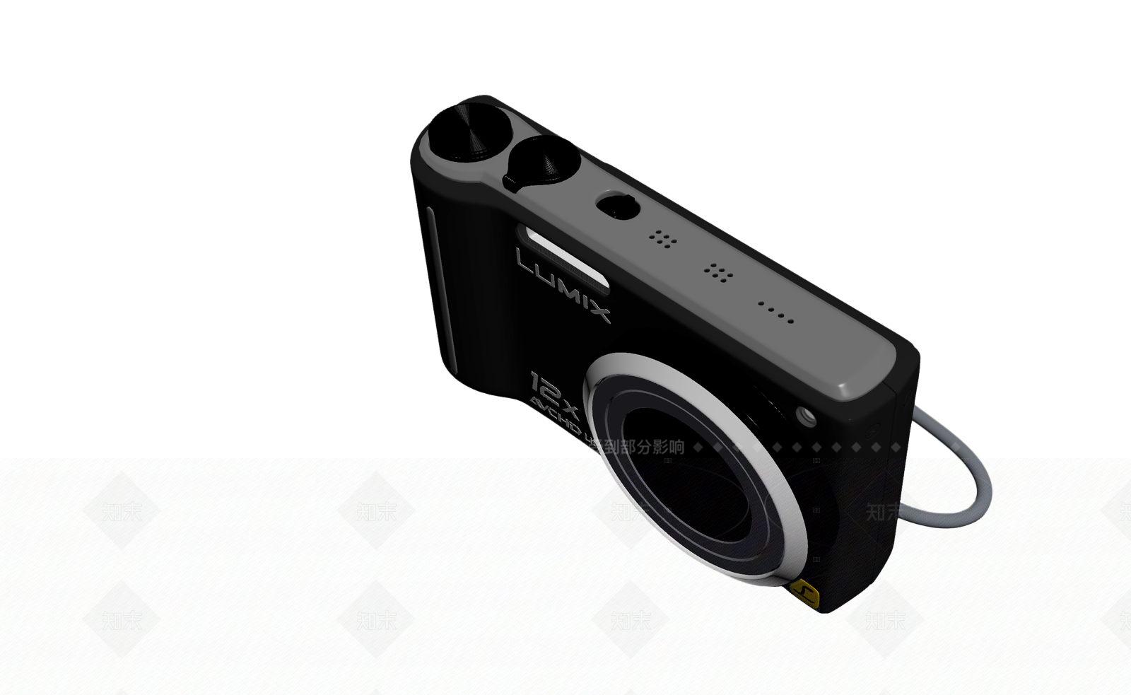 松下LUMIX相机模型3D模型下载【ID:1205544453】