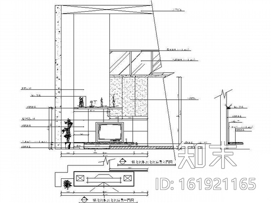 [广东]四层别墅设计图cad施工图下载【ID:161921165】