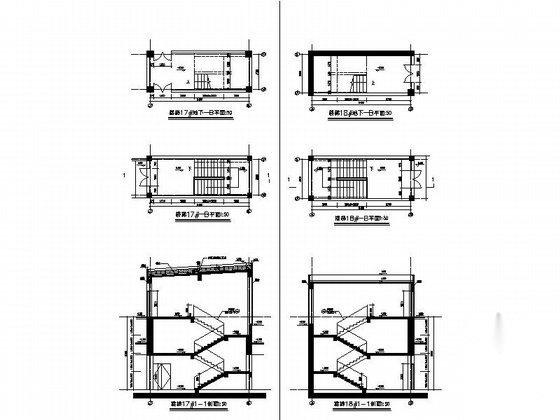 [上海]3层现代风格超市及专业卖场建筑施工图（知名设计...cad施工图下载【ID:167380124】